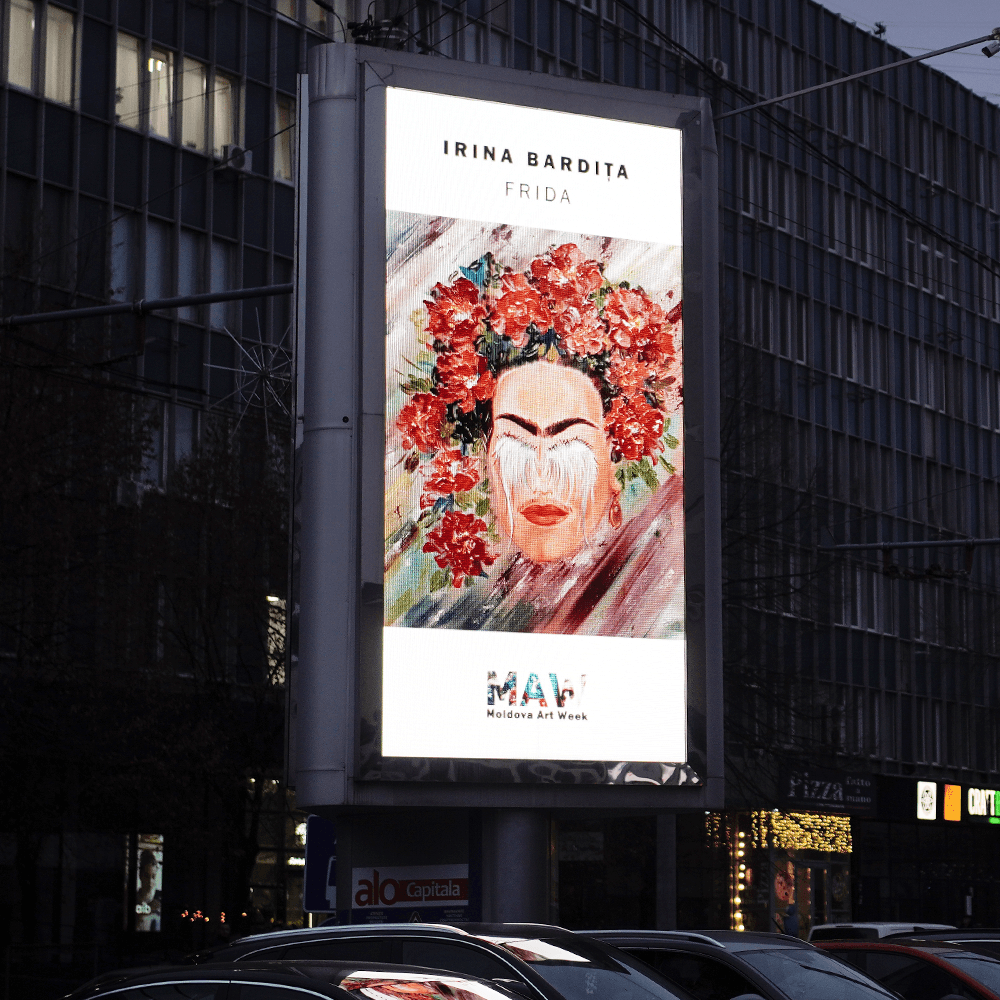 Arta în spațiul urban: lucrări expuse pe suprafețe publicitare - foto 1