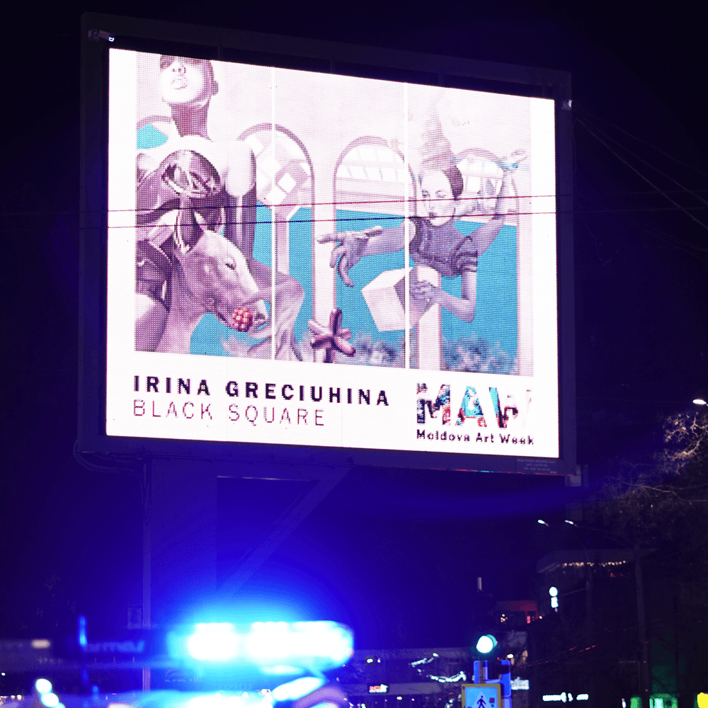 Arta în spațiul urban: lucrări expuse pe suprafețe publicitare - foto 2